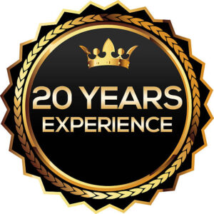20 years experience